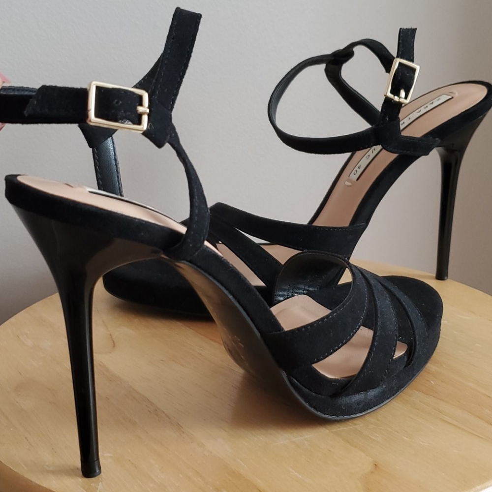 Zara Black Stilettos